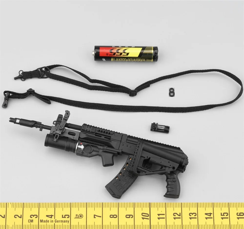 The Russian Soldier Toy Model Main Weapons AK12 GP25 clips Sling Heavy Weapons Arrow Bags The Secondary Weapons DAMTOYS 1/6