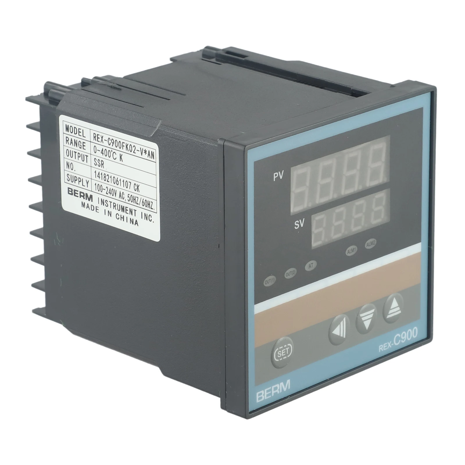Professional REXC900FK02 V AN Temperature Controller พร้อม PID Control เหมาะสําหรับหลายวิธีอินพุต (92x92 มม.)