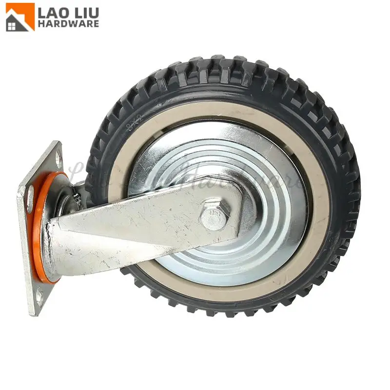 

Industrial Heavy-Duty 8 Inch Directional Brake Caster – Ultra Wear-Resistant Micro-Silent and Ideal