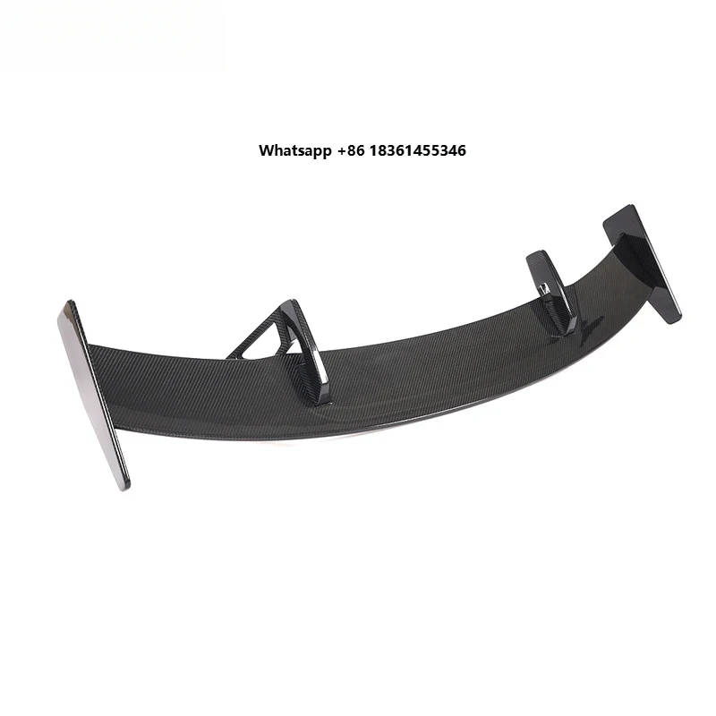 

For TT TTS TTRS Coupe 2015-2020 High Quality Real Carbon Fiber Rear Trunk Spoiler Wing Lip