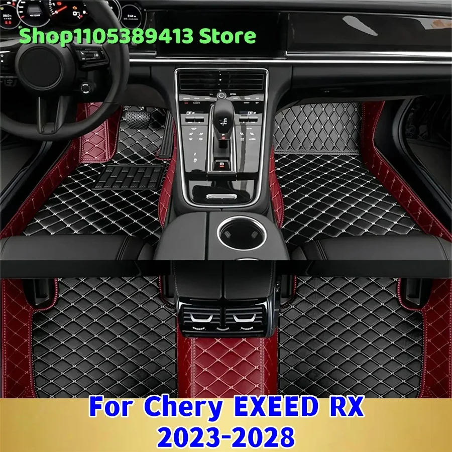 

Auto Mats Carpets Leather Custom Car Floor Mats For Chery EXEED RX 2023 2024 2025 2026 2027 Car Mat Accessories