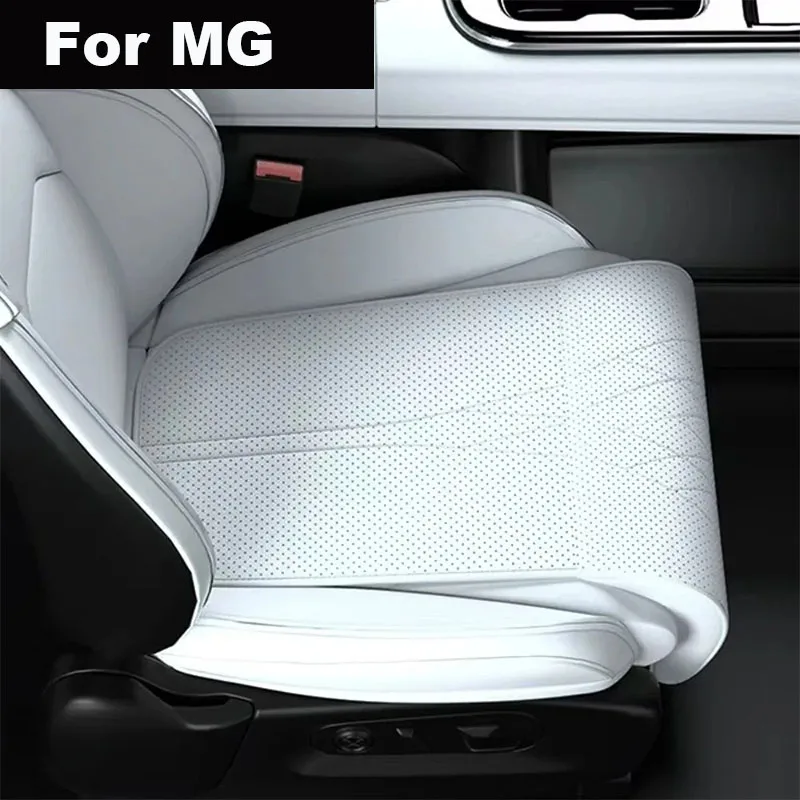 

For MG 4 MG4 EV Electric EH32 Mulan 2022 2023 2024 2025 2026 Leather Car Seat Extender Leg Support Pad Memory Foam Pillow Cover
