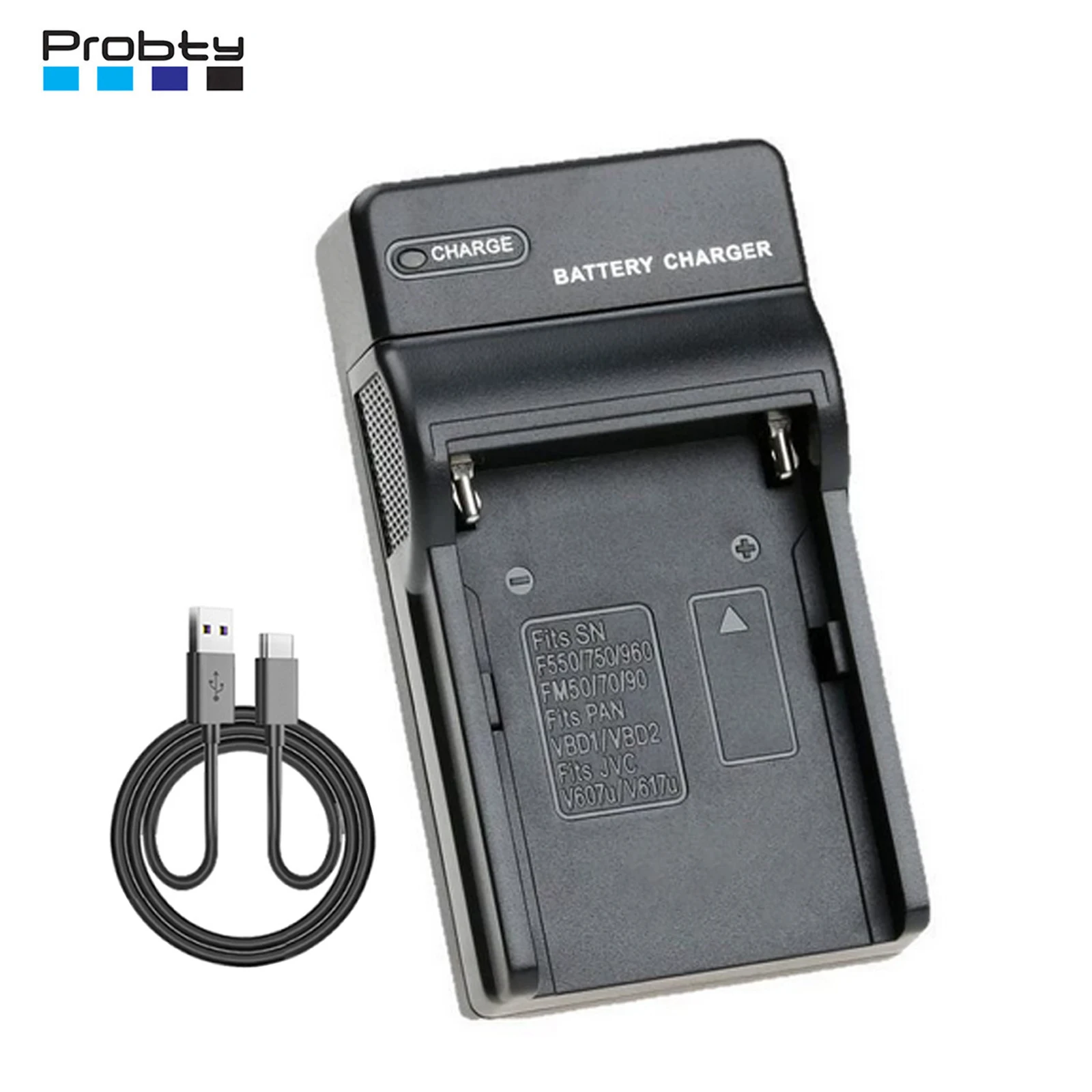 NP-F550 Battery Charger for Sony NP-FM50, FM70 FM30, FM500H F570, F730, F730H, F750, F770, F930, F950, F950/B, F960, F970, QM50