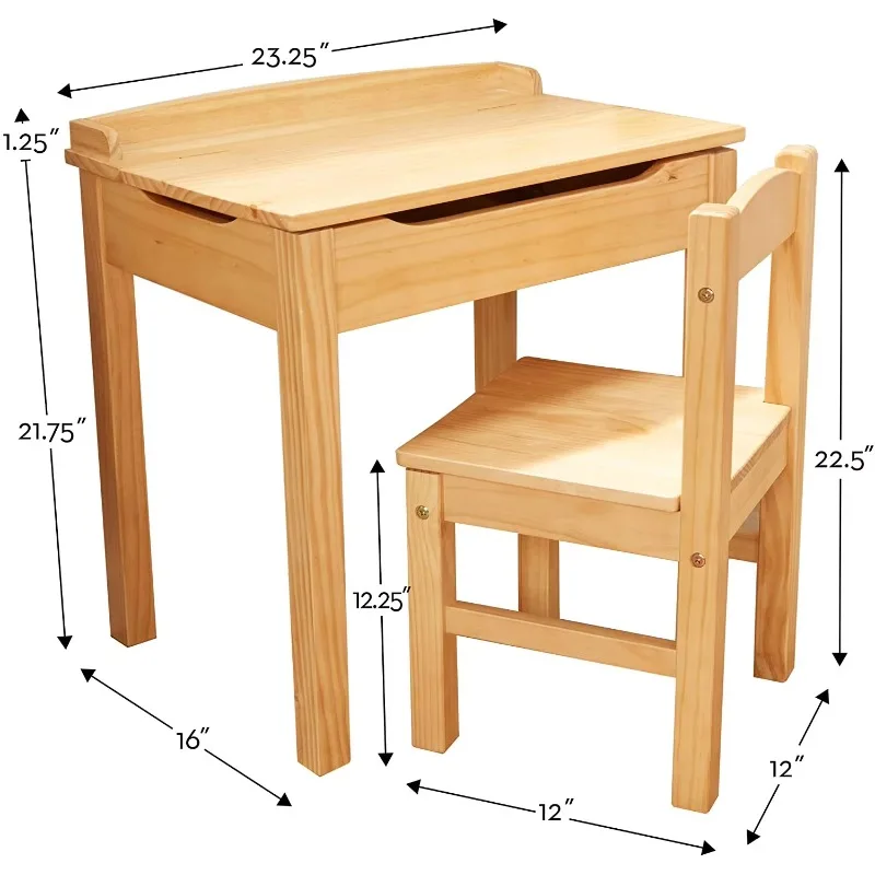 Wooden school kindergarten furniture wooden children's tables and chairs set