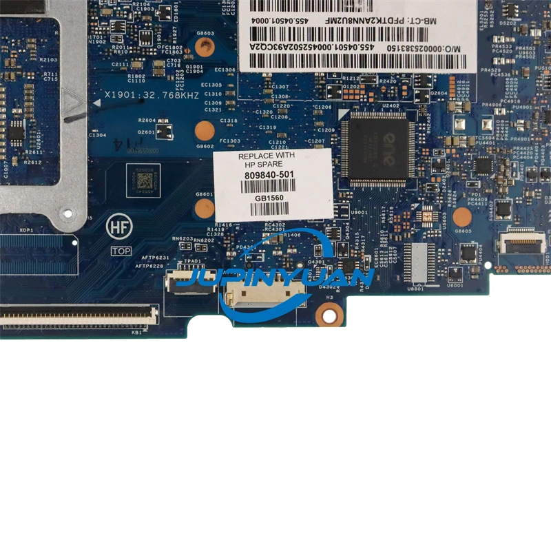 Imagem -06 - Placa-mãe Totalmente Testada para hp Placa-mãe com I35010u hp Pavilion X360 13-s 809840-501 142592 448.04507.0021