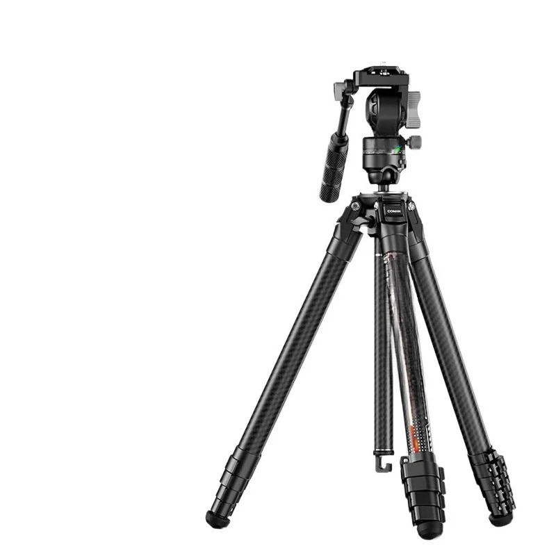 Professional travel photography, portable photography, triangular spherical live video, outdoor tripod stabilization bracket