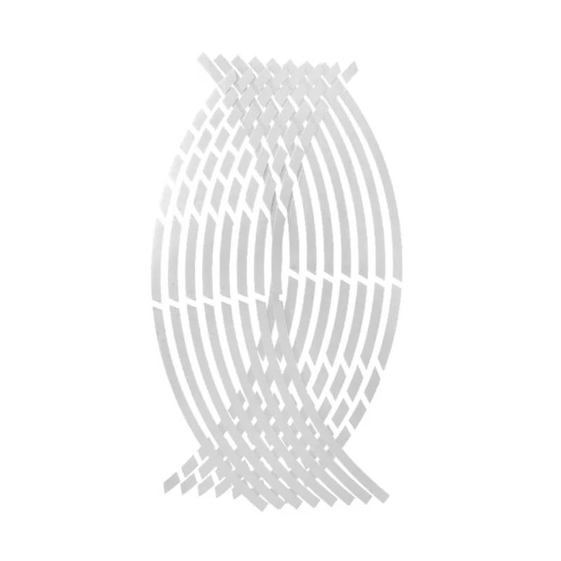 H7BD Wheel Reflective Stripe Decal Sticker for 17-18'' Motorcycle Cycling Bike Night Safety Decoration Stripe