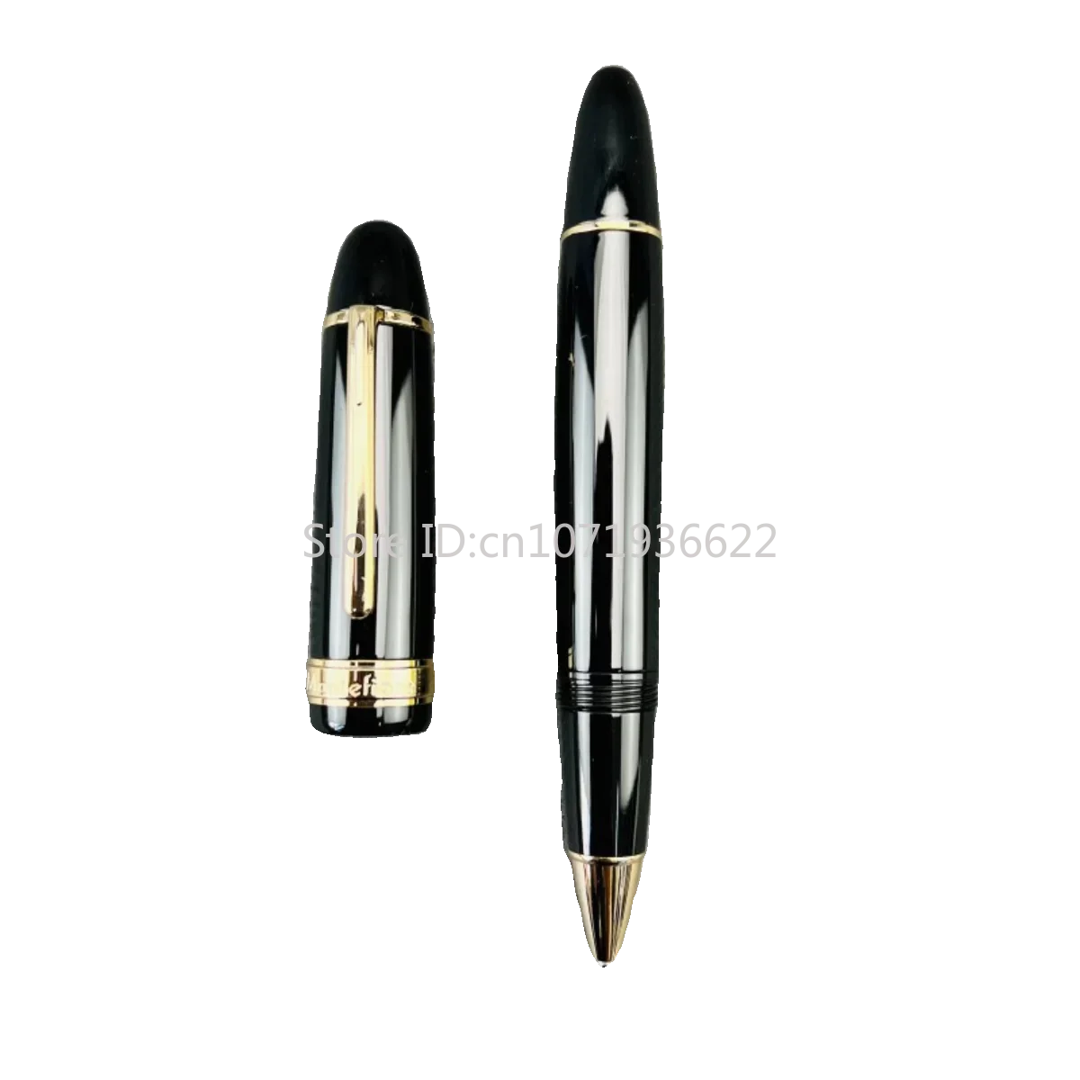 جديد فاخر Montefiore الألمانية تصميم النحاس قلم حبر جاف معدني القلم 0.5-0.6 مللي متر الأسود شميدت الملء قلم الكرات الدوّارة الكتابة القرطاسية