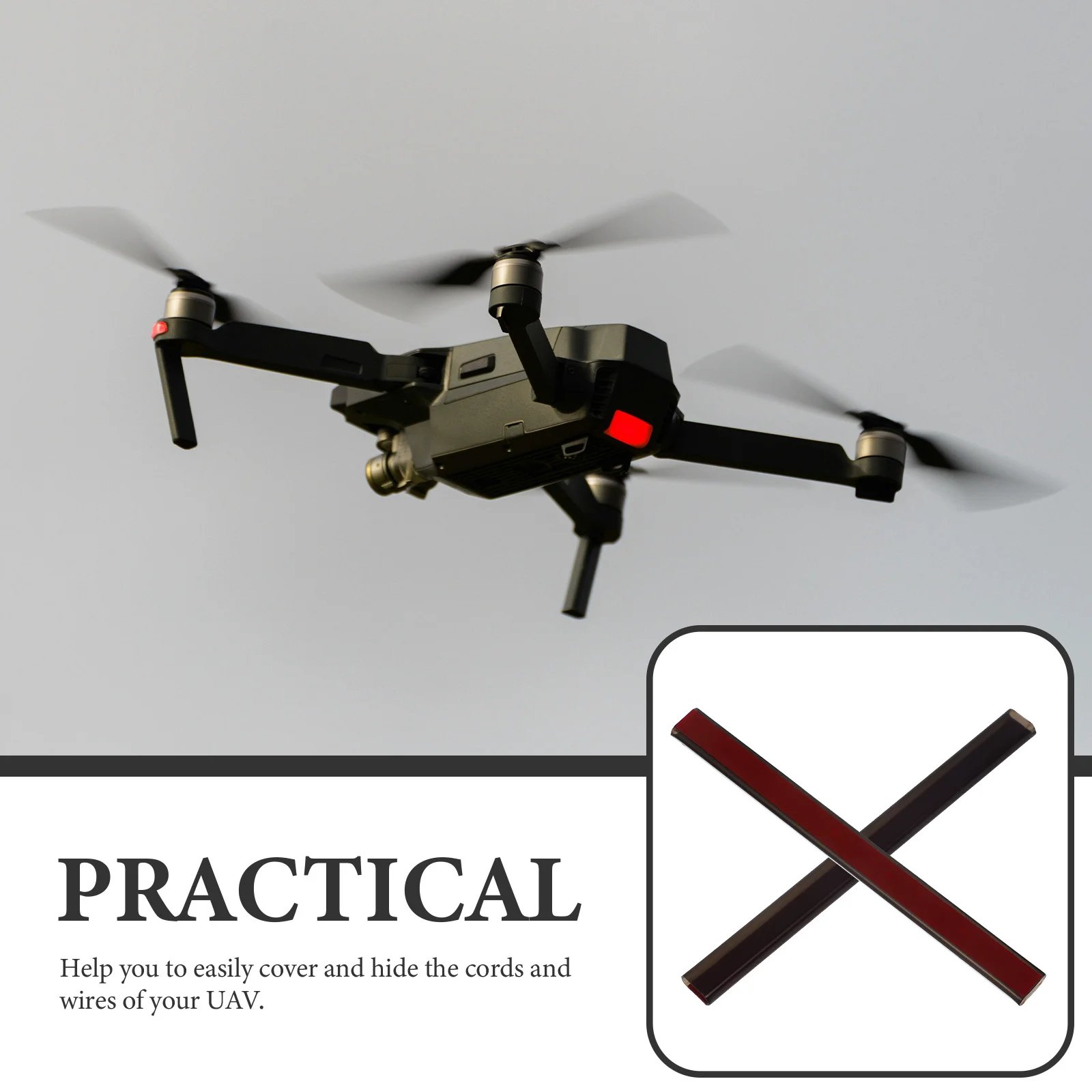 

4Pcs Motor Wire Duct for Plastic Cord Hider Cover with Adhesive Back Easy Install Long-Lasting Wire Protectors Black Cable