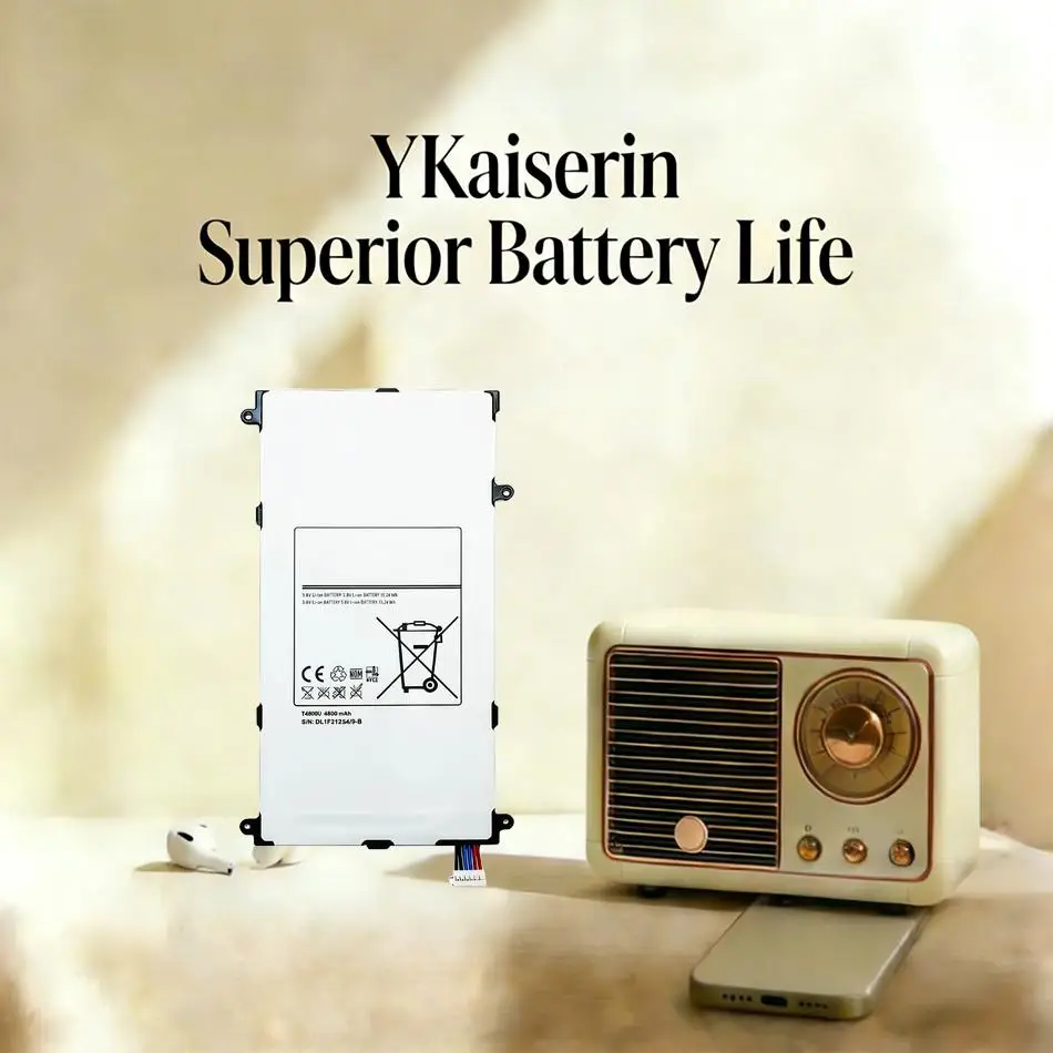 

T4800E T4800C Safe Tablet Battery For Samsung Galaxy Tab Pro 8.4 SM T320 T321 T325 4800Mah High-Capacity