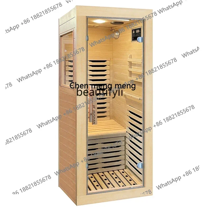 

X Jiushan far infrared sauna dry steam household graphene steam room sweat warehouse