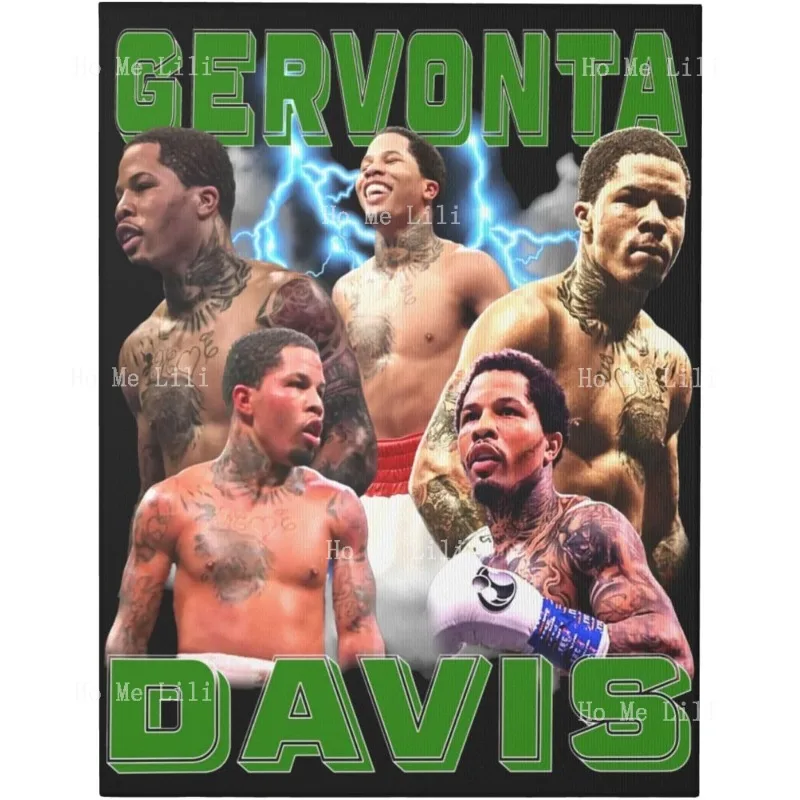 Fkduxbm Gervonta Boxer Tank Davis Art Decorative Painting Wall Hanging Picture Paintings Canvas Print Poster