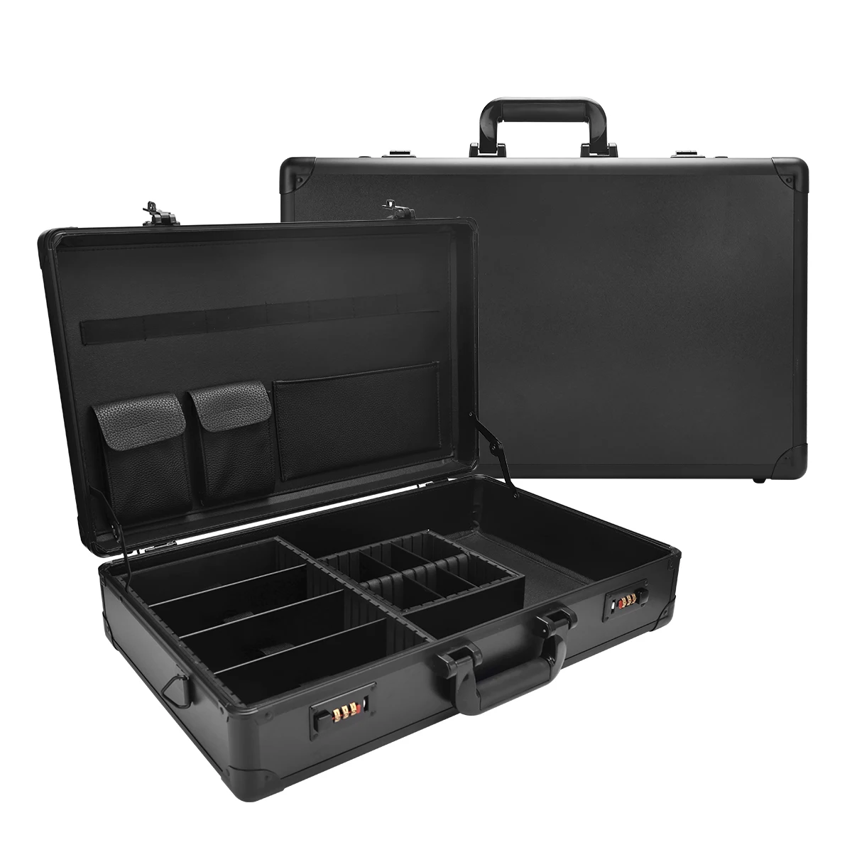 Salon Multifunctional Storage Box Waterproof Hair Cutting Tool Storage Box Portable Travel Style Storage Password Suitcase