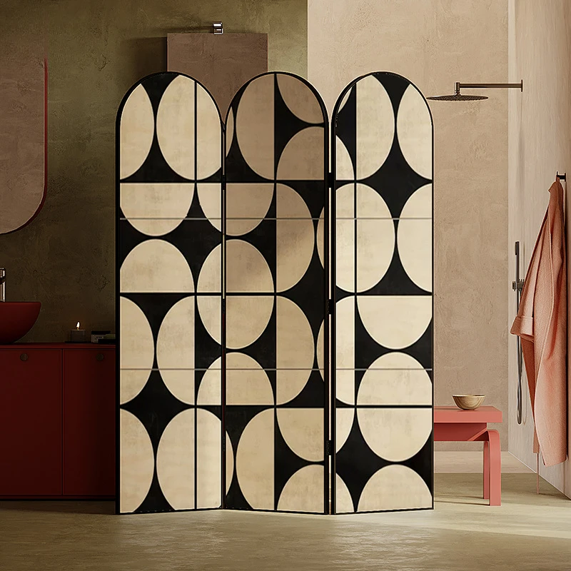 Screen foldable mobile geometry modern style