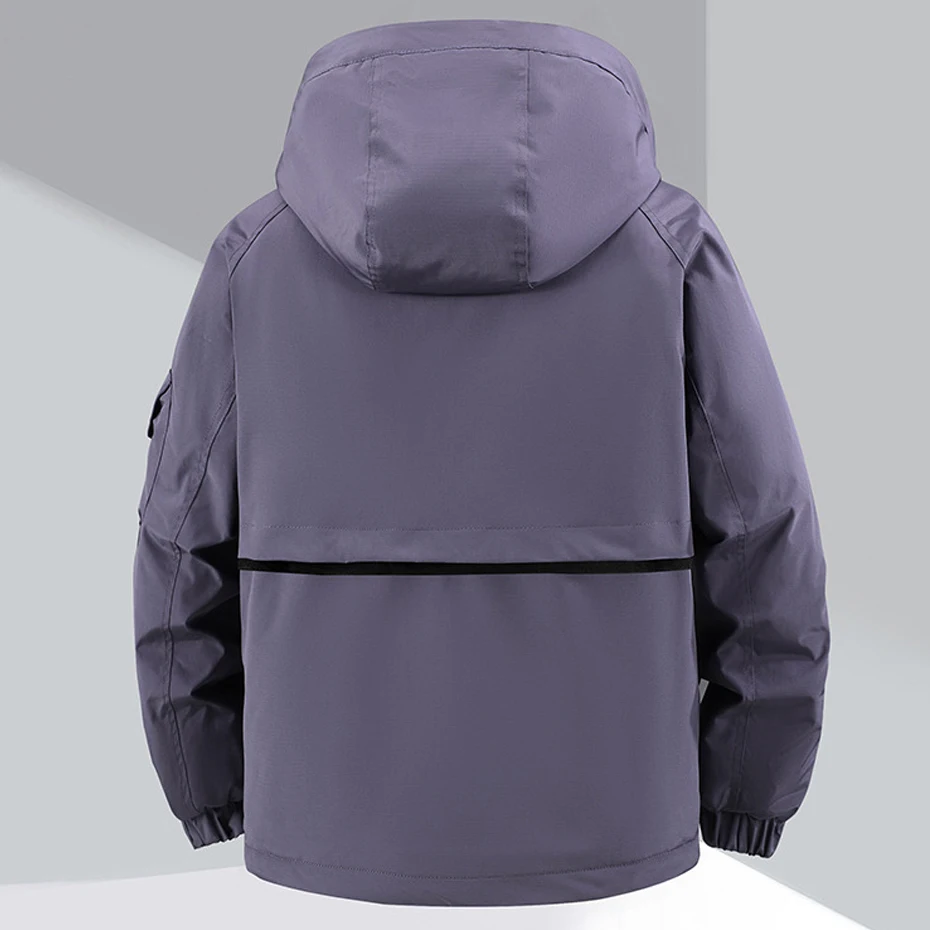 11XL حجم كبير سترات الرجال الشتاء سترة سميكة معطف البضائع سترات الذكور موضة عادية المرقعة سترات الذكور حجم كبير 11XL