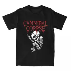 Men Women's T-Shirt Cannibal Corpse Metal Merch Awesome 100% Cotton Short Sleeve T Shirts Round Neck Clothes Printed