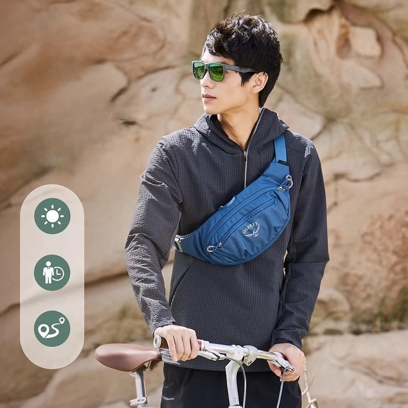 

Eagle Sports Fanny Pack Waterproof Waist Bag, Multifunctional Crossbody Hip Belt for Men Women Running Cycling Hiking