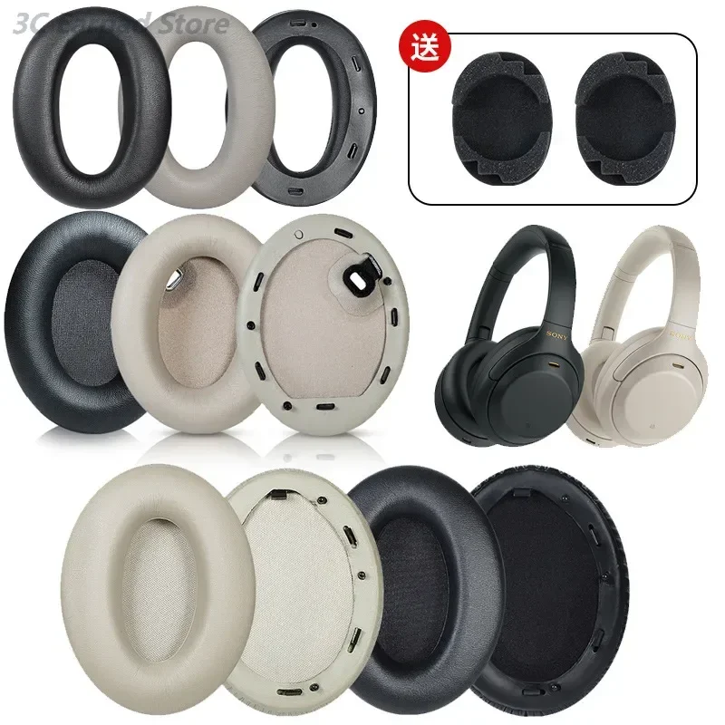 

Ear Pad for SONY MDR-1000X 1000XM2 1000XM3 1000XM4 Headset Headphones High Quality Foam Ear Pads Cushions With Buckle Cotton Pad