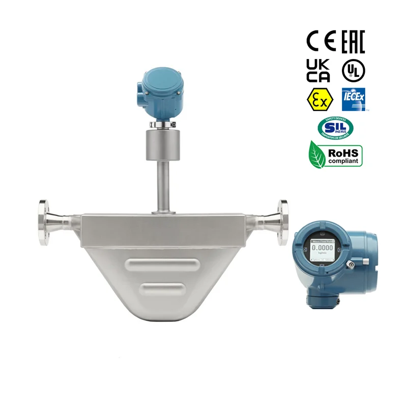

Emerson Rosemounte Reliable Stable Efficient Micro Motion F-Series Compact Drainable Coriolis Flow and Density Meters