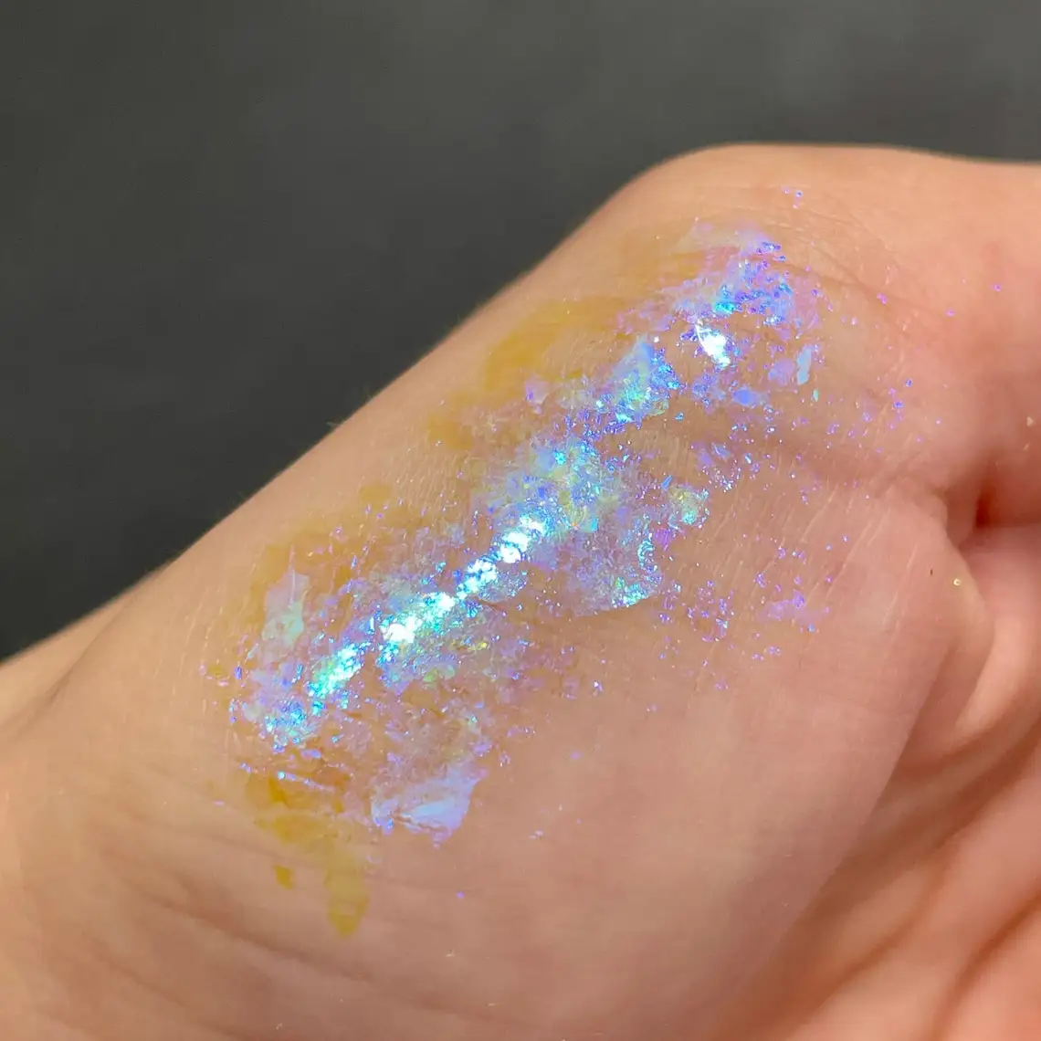 1Jar Aurora Nail Art Glitzer-Pailletten, ultradünn, schillerndes Meerjungfrau-Opal-Pulver für Make-up, Lidschatten, Maniküre, Dekoration, Flocken *