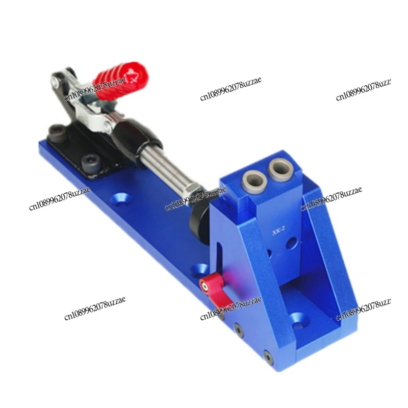 XK-2 Woodworking Oblique Hole Positioner Aluminum Alloy Oblique Hole Puncher Panel Furniture Hole Punching Positioning Artifact