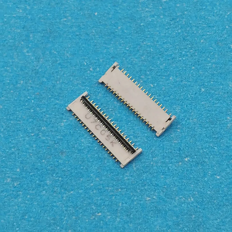 2-5 sztuk 35-pinowe złącze FPC wyświetlacza LCD do Samsung Galaxy Tab A 10.1 T587 SM-T580 T585 Klips ekranu Styk na płycie głównej
