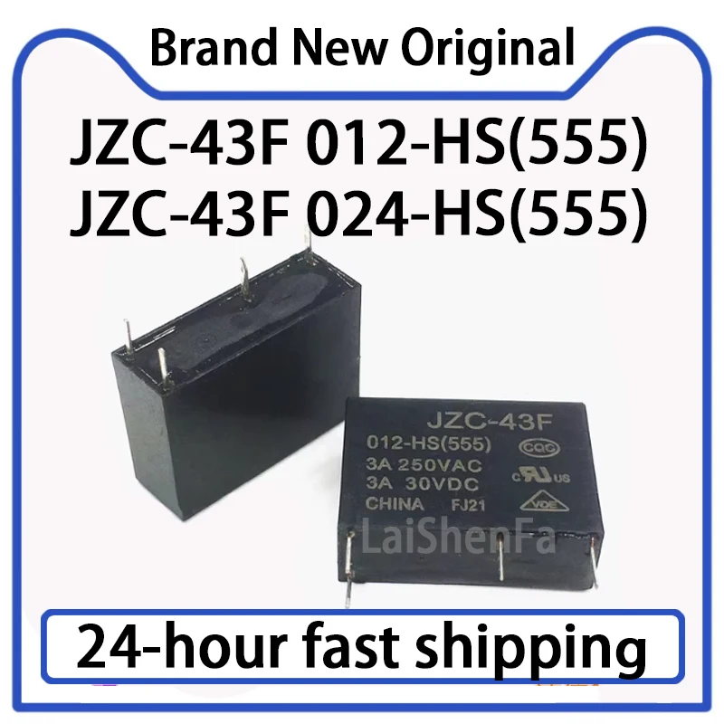 10PCS JZC-43F 012-H…