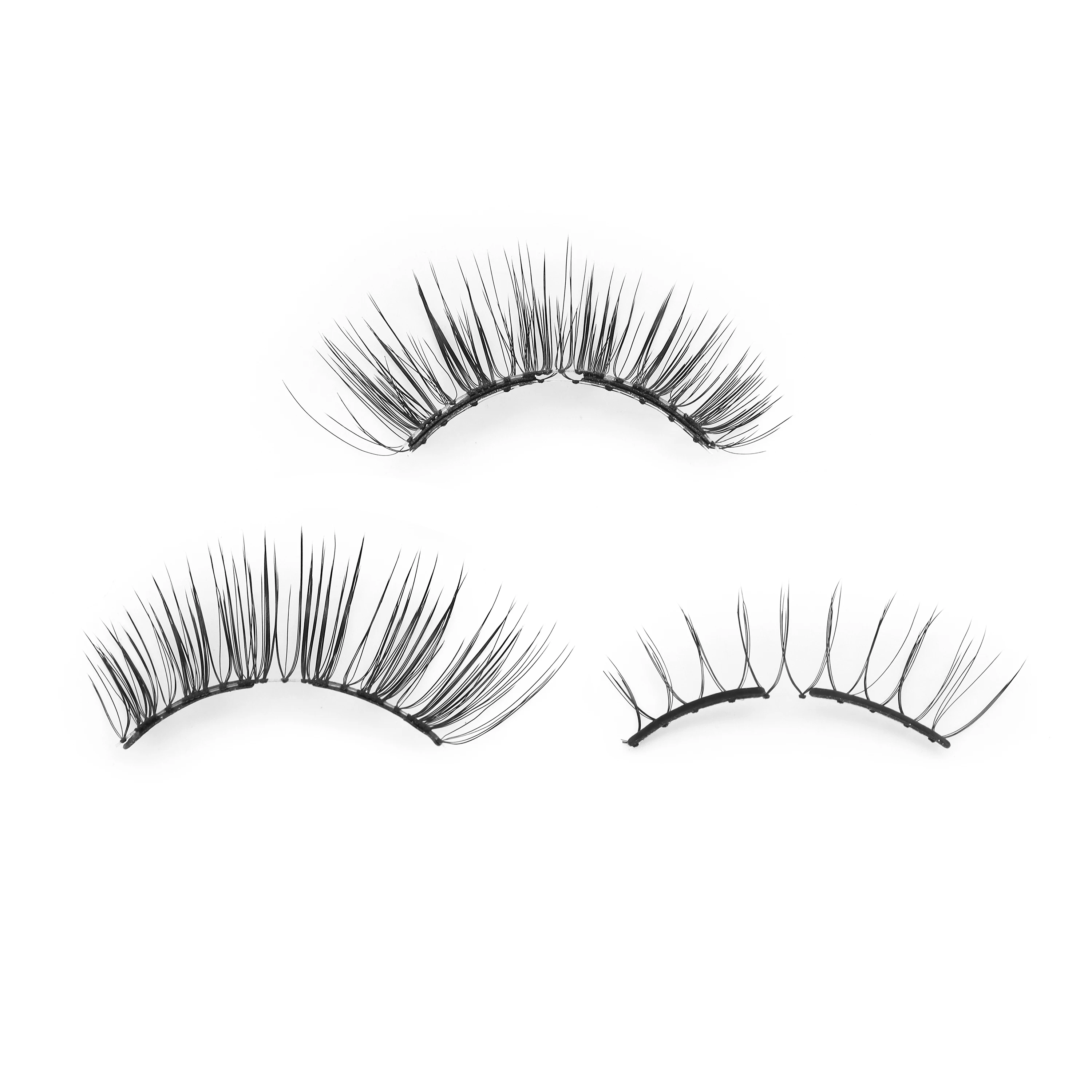 DINGSEN Weiche magnetische Wimpern mit Kleber-Set, wiederverwendbare magnetische Wimpern, Pinzetten-Set, Wimpern, handgefertigt, 3D-natürliche magnetische Pinzette – Detail 27
