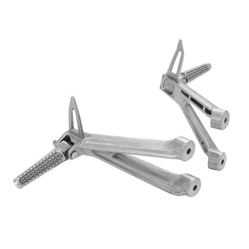 Pegs do pé do passageiro da motocicleta, suportes, conjunto de montagem para Honda CB650R, CBR650R, 2019-2023