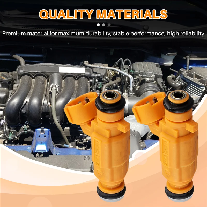 4PCS 35310-03300 Fuel Injector Nozzle For Hyundai Accent Verna Pony Kia Rio 1.4L 3531003300