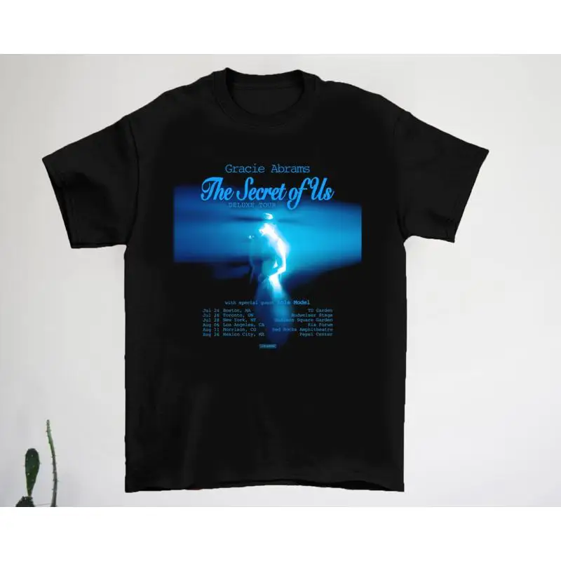 Gracie Abrams The Secret of Us Tour Unisex Cotton T-Shirt BS050