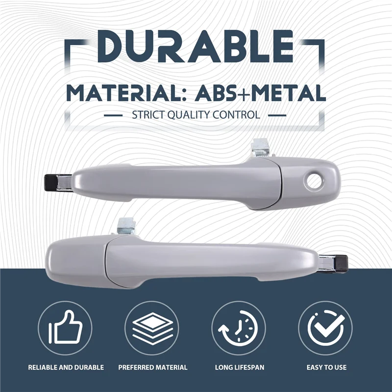 

Car External Door Handle Door Handle GJ6A-58-410A GJ6A-59-410A For Mazda 6 GG 2002-2008 CX7 2007-2009 RX8 2003-2009-A61E