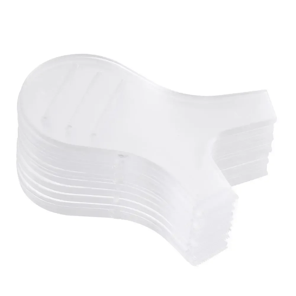 Brosse à cils en forme de Y, outil de Mascara, recourbe-cils, rehausseur de cils en Silicone, greffe d'extension de cils, 10 pièces