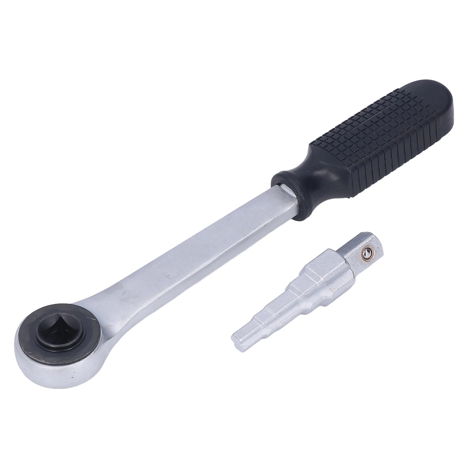 Radiator Valve Wrench Set Carbon Steel Stepped Spanner Joint Repair Tool with Ratchet Handle