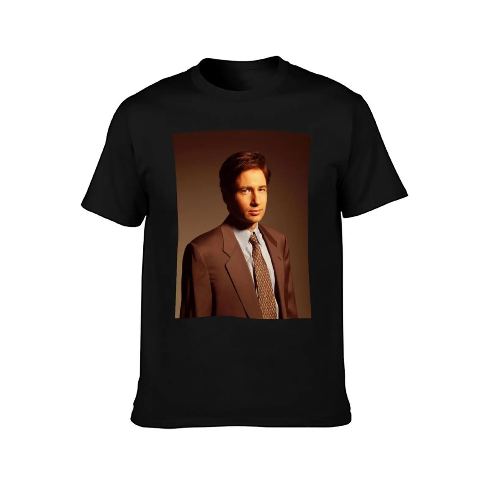 Mulder X-files T-Shirt Casual Fashion Short Sleeve Cotton T-Shirt