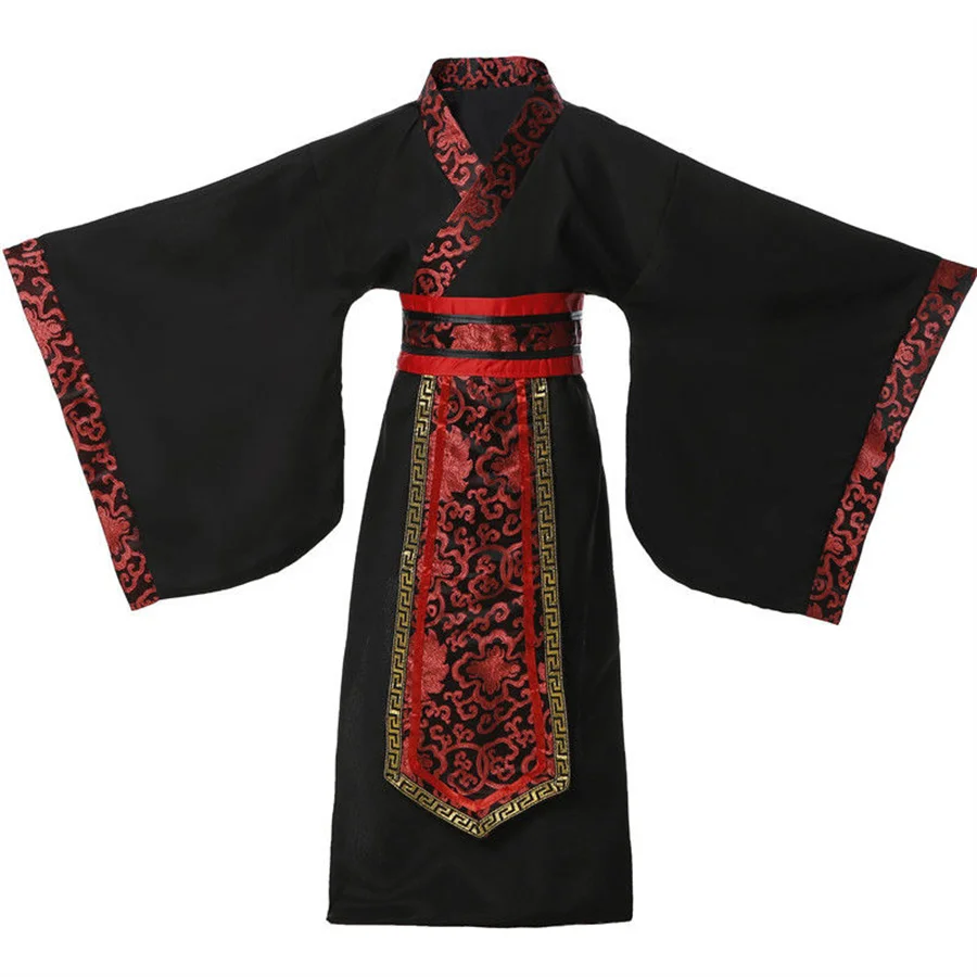 Chinese Ancient Clothes Hanfu Cosplay Outfit for Men and Women Adults Halloween Costumes for Couples