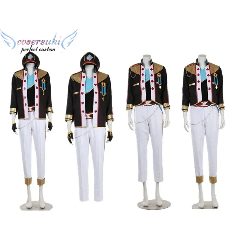 

Ensemble Stars ALKALOID Amagi Hiiro Shiratori Aira Kazehaya Tatsumi Ayase Mayoi Cosplay Costume Halloween Christmas Costume