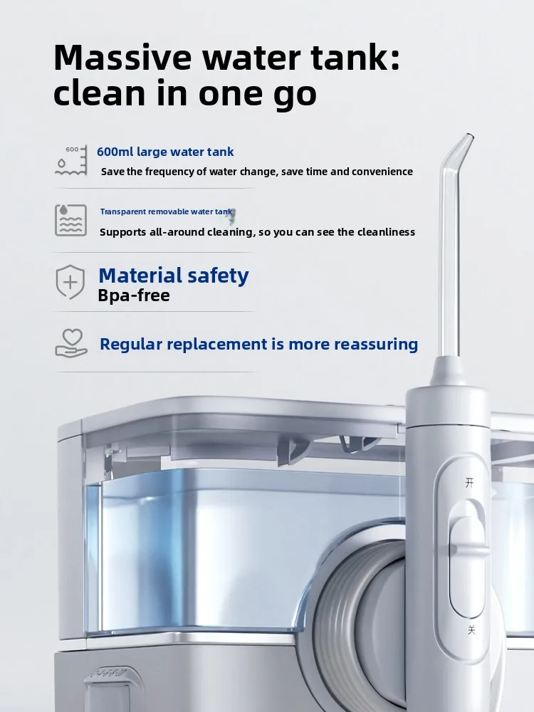 Coofull Orthodontic Dental Flusher 3-stage Oral Irrigator for Kids and Adults, Compliant With EU Standards