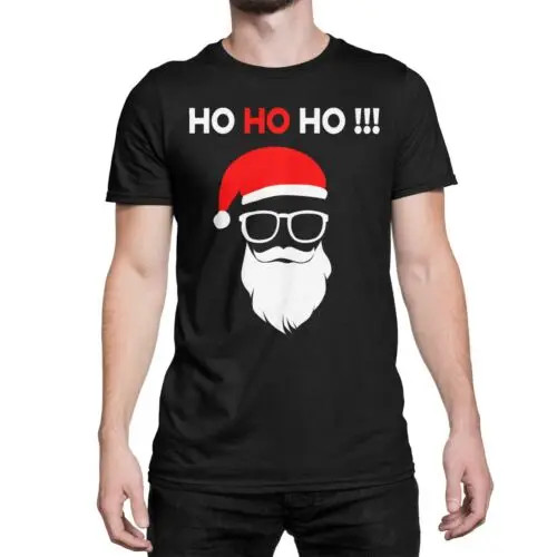 Neu Fun T-Shirt »HoHoHo« Xmas Weichnachten Weihnachtsmann Premium T-Shirt