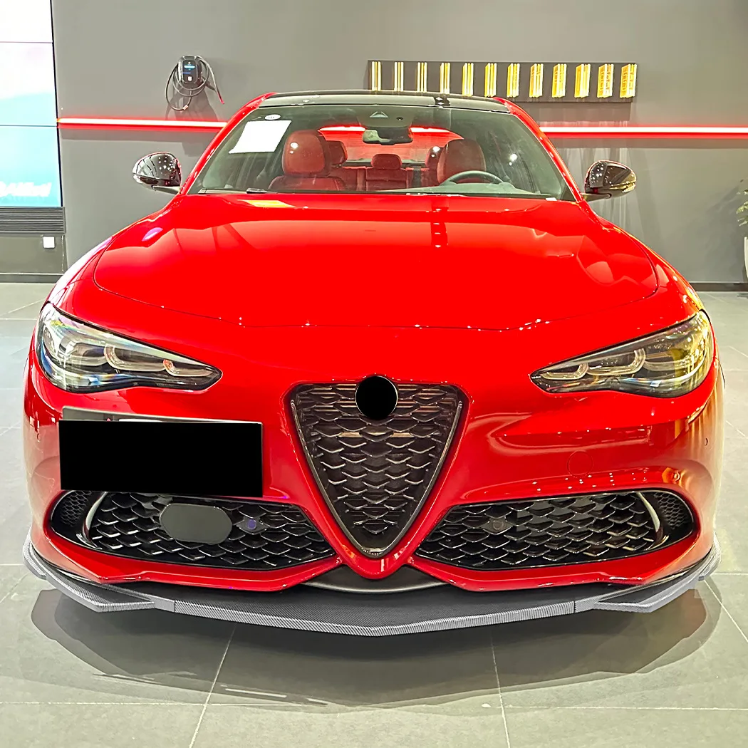 

Для Alfa Romeo Giulia 2015-2025: Накладка на передний бампер, спойлер-диффузор, внешняя модификация