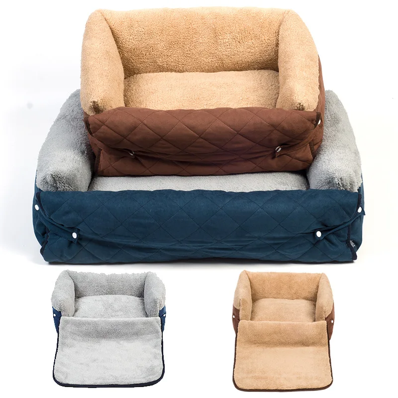 

Dog Beds Sofa For Medium Dogs small dogs Washable Fluffy Big Dog Bed luxury Cat Beds For Indoor Cat Bed House Outdoor Cave