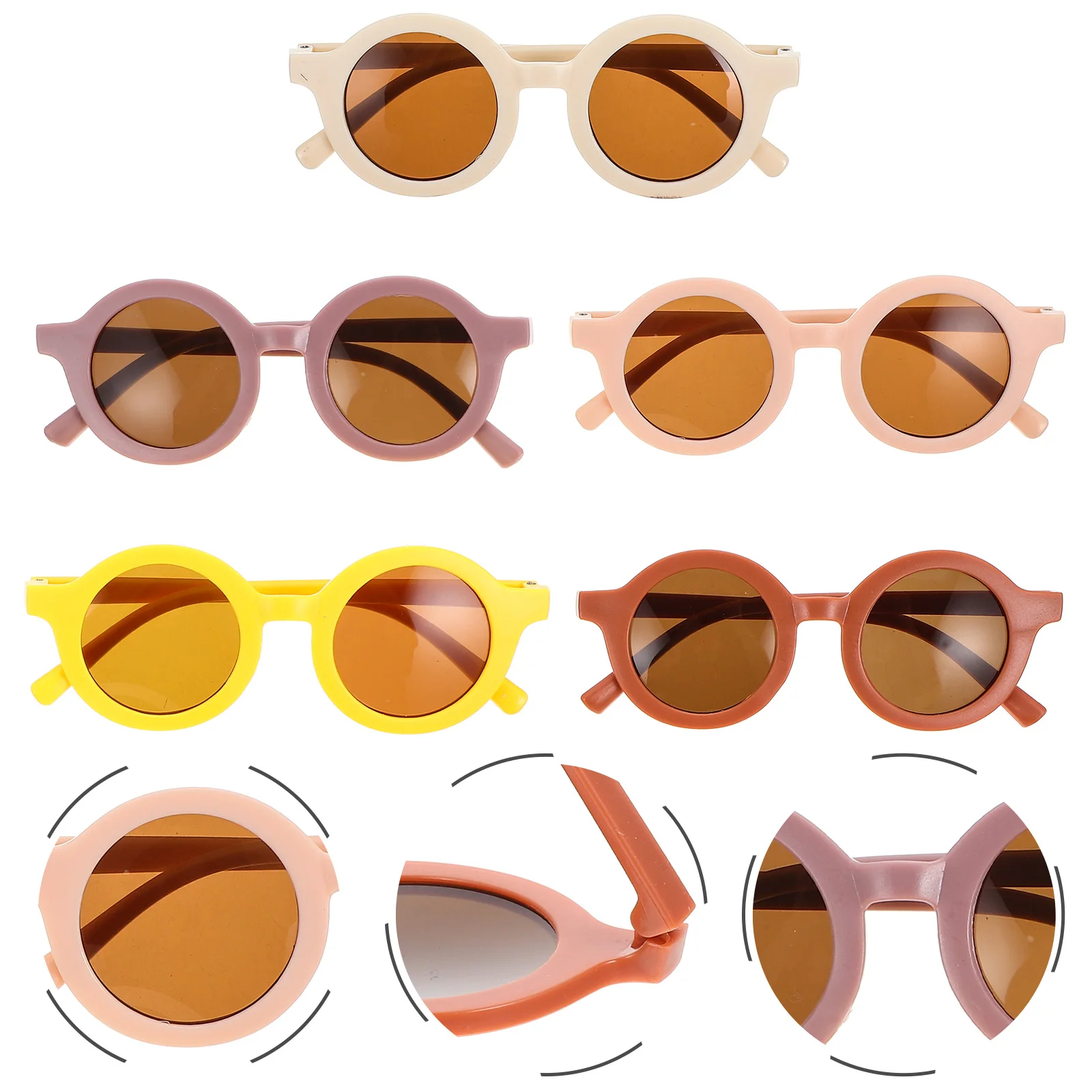 

Sunglasses Lightweight Compact Size for Boys Girls Toddler Eyewear Party Glasses Photo Props Festive Accessories