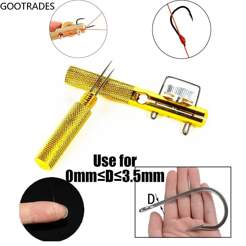 

Metal Durable Safety Extractor Unhooking Device Knotting Tool Fishing Accessory