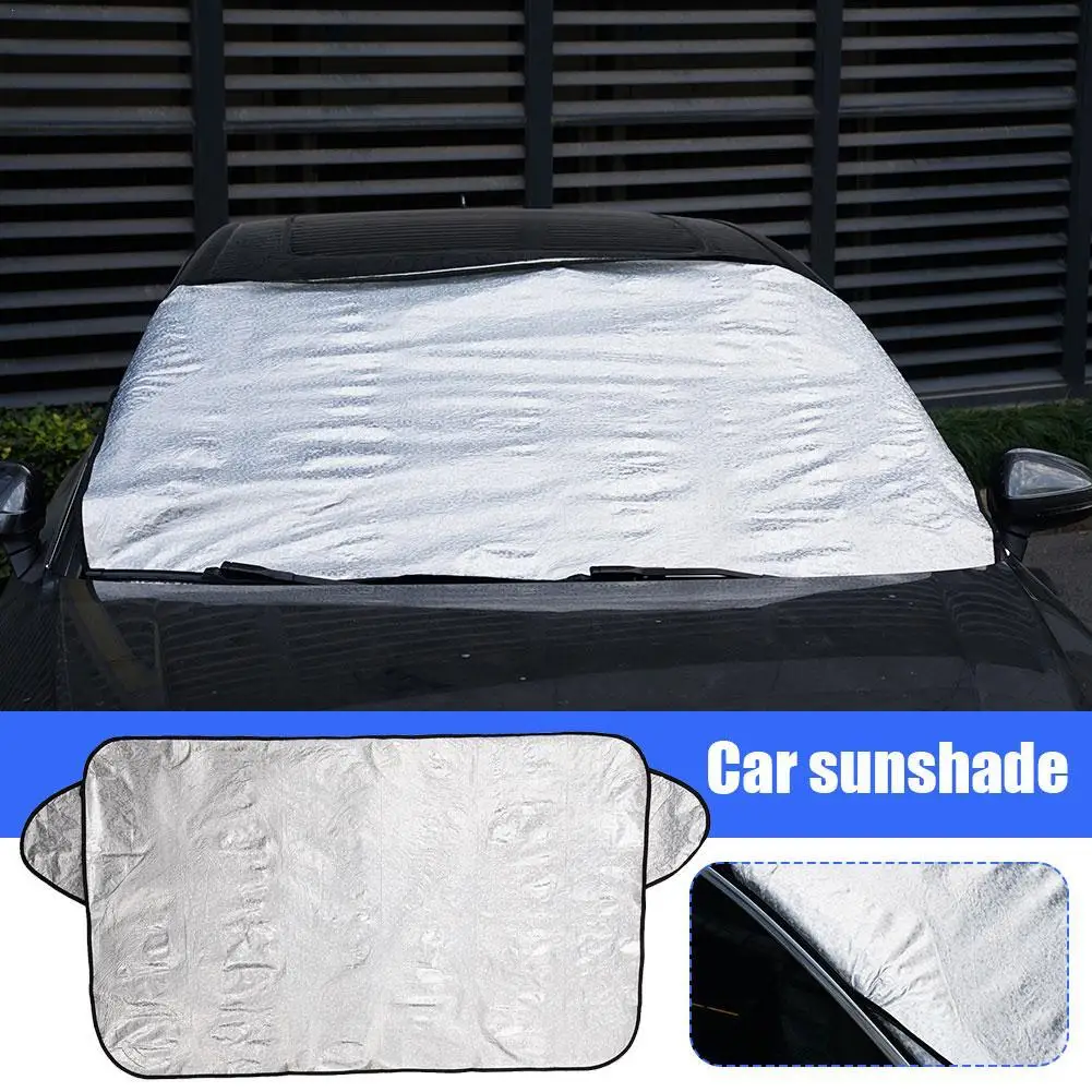 Car Cover Practical Multifunctional Insulated Aluminum Foil And Sponge For Car Car Supplies Auto Protector Universal