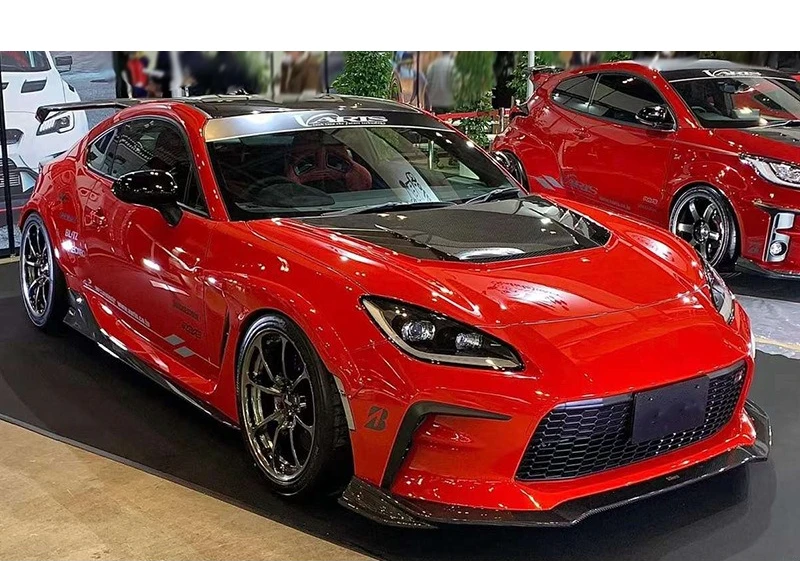 

Подходит для Toyota GR86 Subaru BRZ, крышка из углеродного волокна, модифицированная головная крышка, авто внешние аксессуары