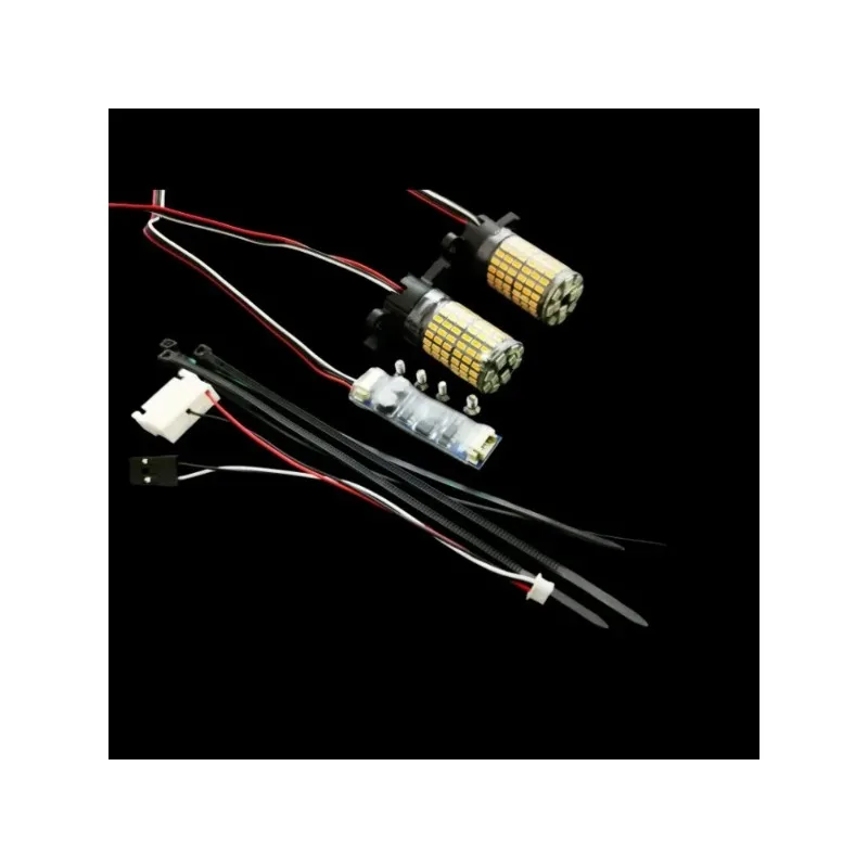 

LED Light Kit for FMS 70/80/90mm EDF Afterburner Inrunner DIY Nozzle Ring for RC Jet Airplane Ducted Fan Thrust Tube Accessories