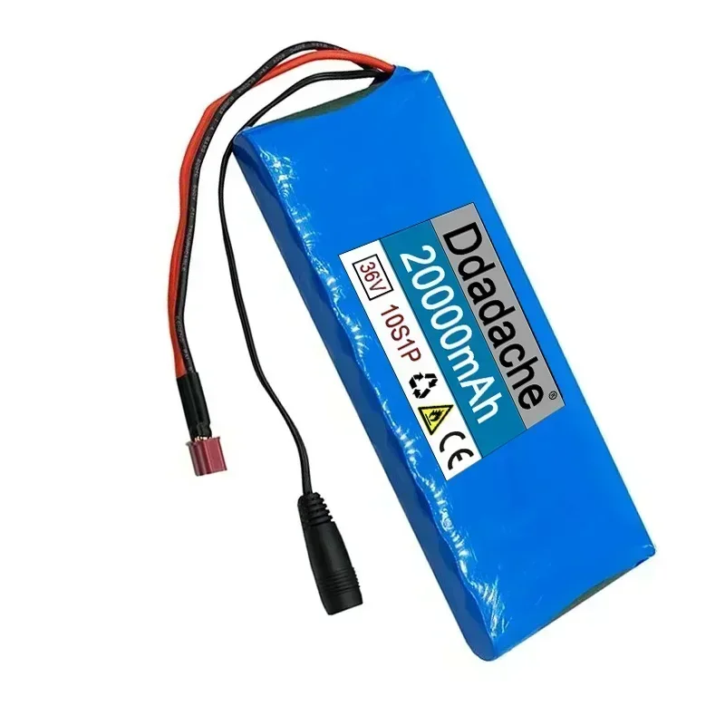 Imagem -03 - Bloco Recarregável da Bateria do Li-íon do Lítio Carro Bonde Bicicleta Trotinette Bms 20a 20a 500w 10s1p 36v 20000mah 20ah 18650