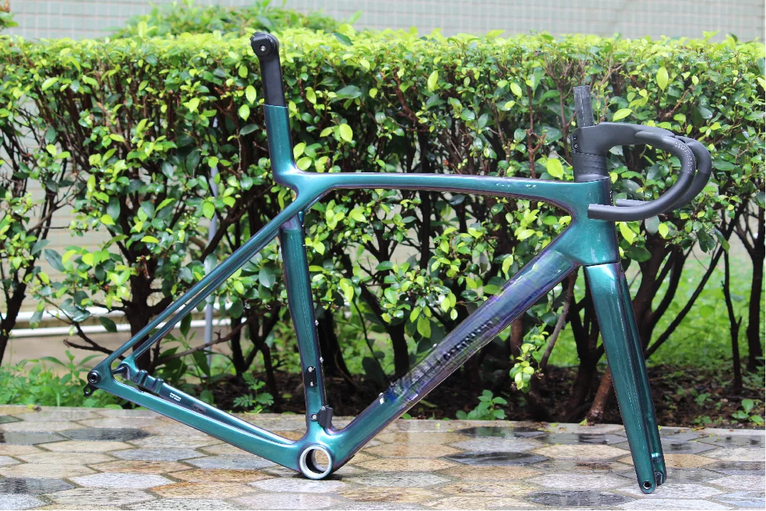2026 Top Sales Bicycle Carbon Frameset Road Disc Brakes Custom Paint Logos Gen 7 Gen 8 Racing 49-58cm Size