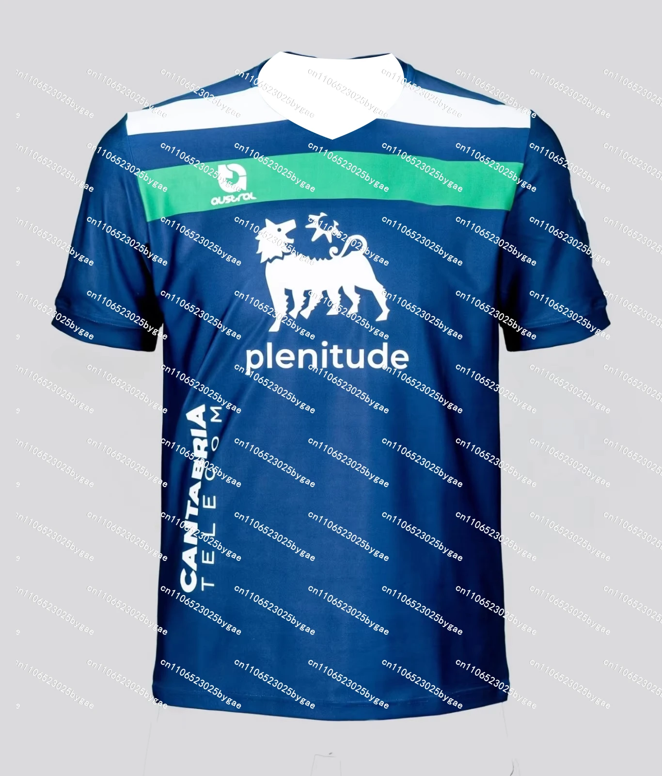 25-26 قمصان جديدة، زي فريق Racing De Santander، قمصان مطبوعة ثلاثية الأبعاد، قمصان رياضية للأطفال للجنسين، قمصان رياضية خارجية #3