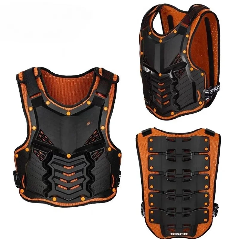 Off‑Road Motorcycle Fall‑Resistant Body Armor Protective Gear Chest Back Support Rally Motorbike Riding Sports Gear